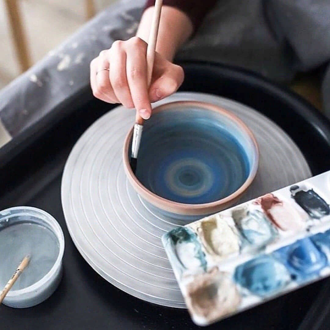 Гончарный круг+ангоб фото 1