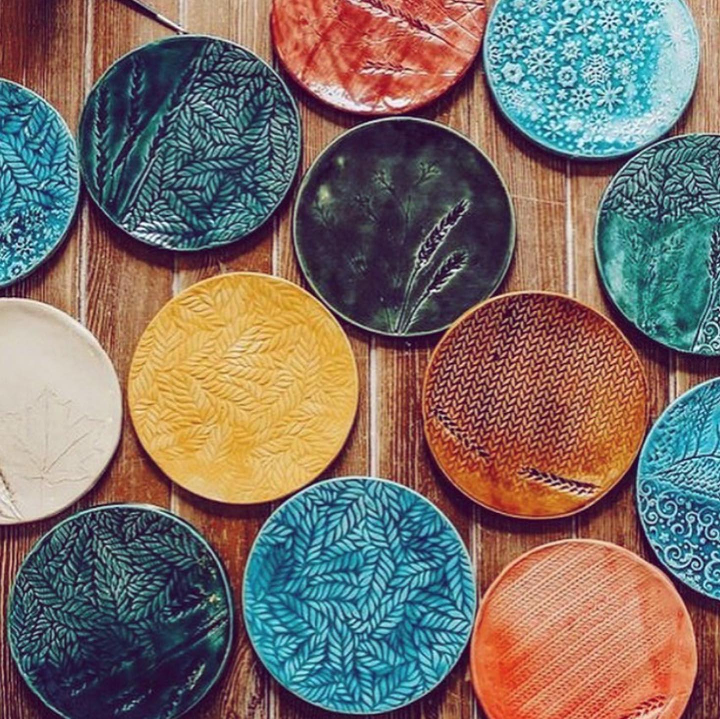 Фактурная тарелка фото 1