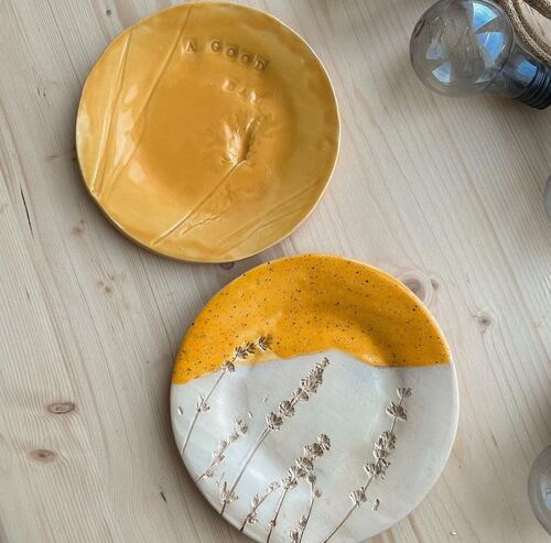 Фактурная тарелка фото 2