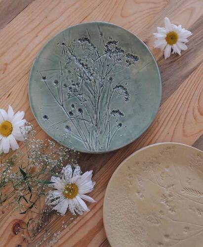 Фактурная тарелка фото 3