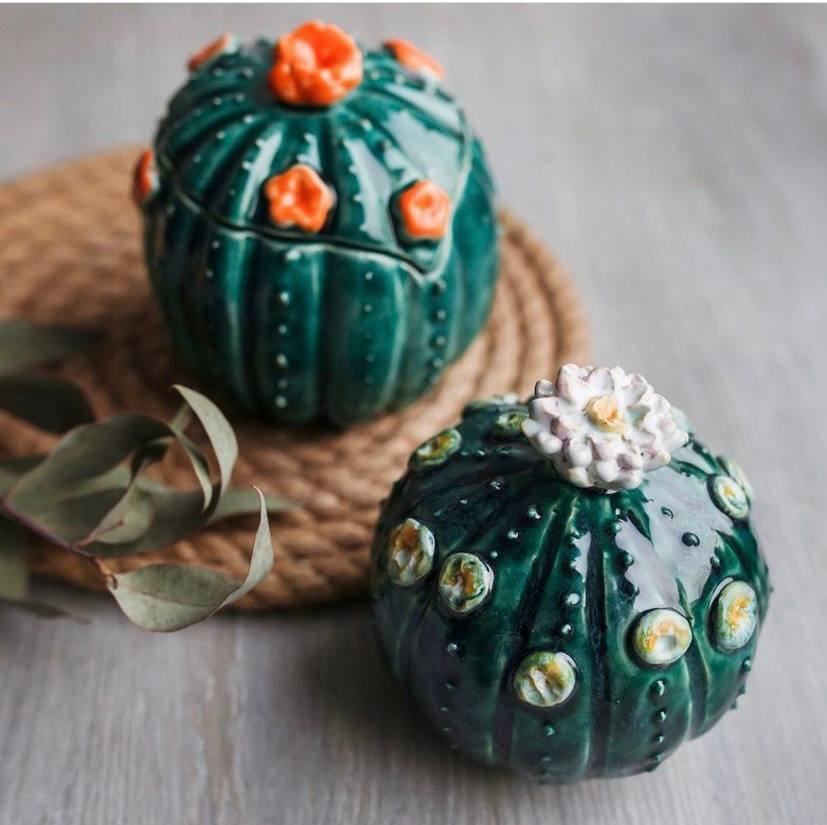 Баночка кактус фото 1