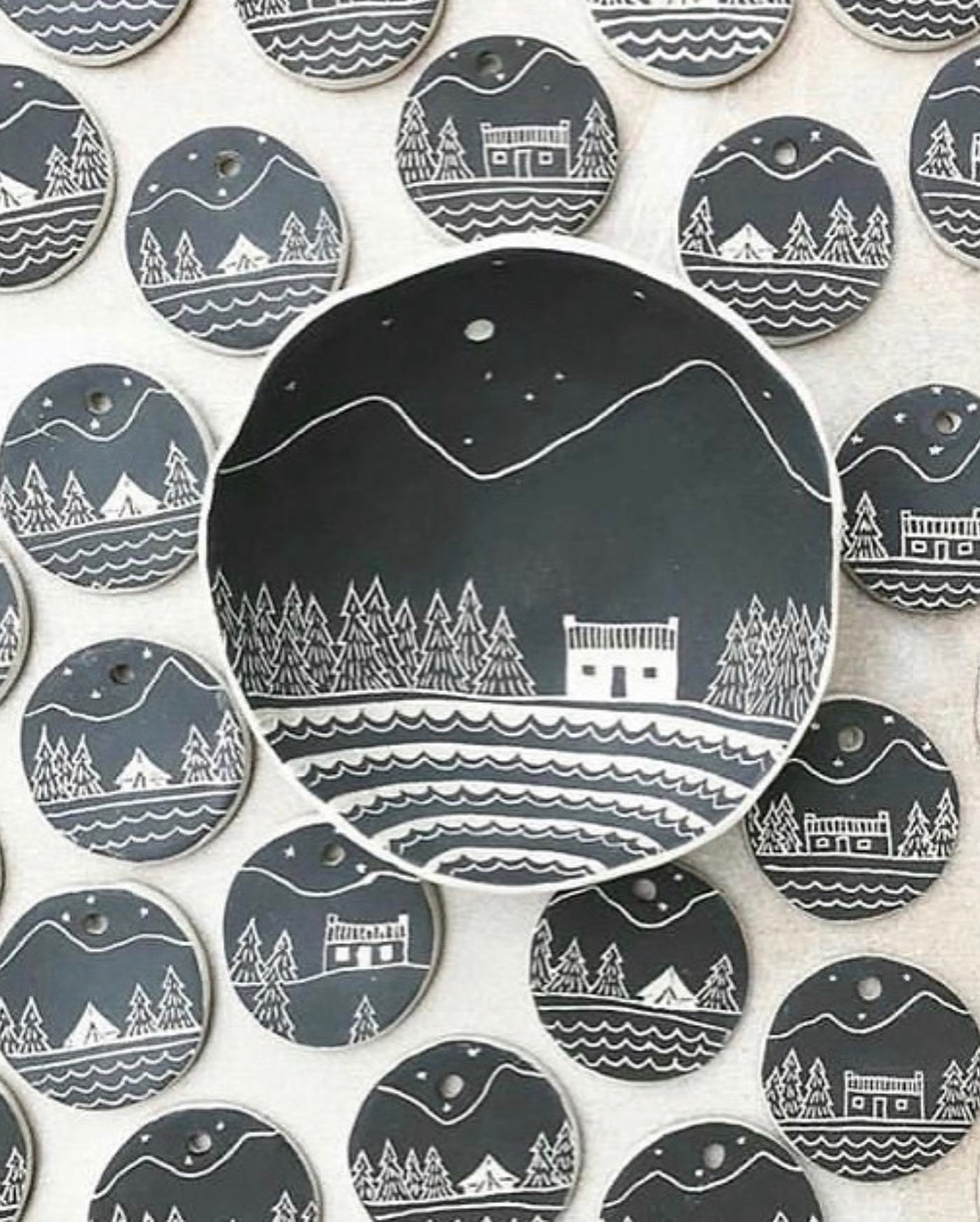 Тарелка сграффито фото 2