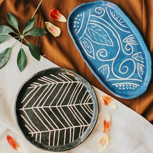 Тарелка сграффито фото 3